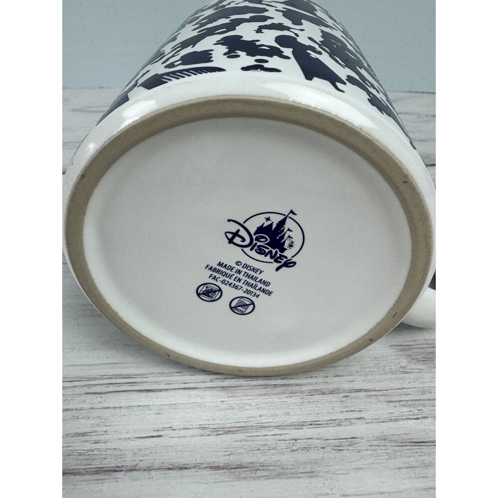 Disney‎ Ink & Paint Color Changing Ceramic Coffee Mug Cup Character Silhouettes - Picture 5 of 16